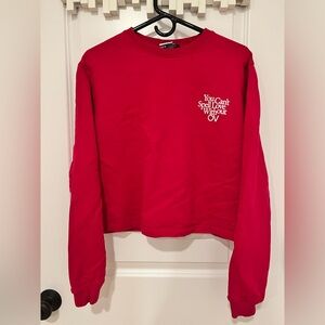 Outdoor Voices Vibrant Red Crewneck